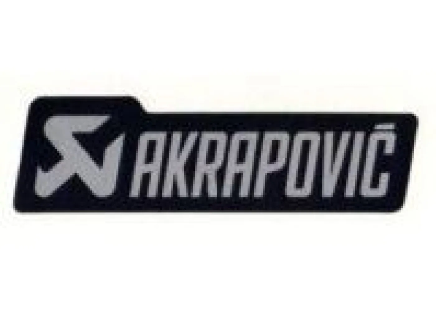 AKRAPOVIC - STICKER AKRAPOVIC 120X35 - 43202134