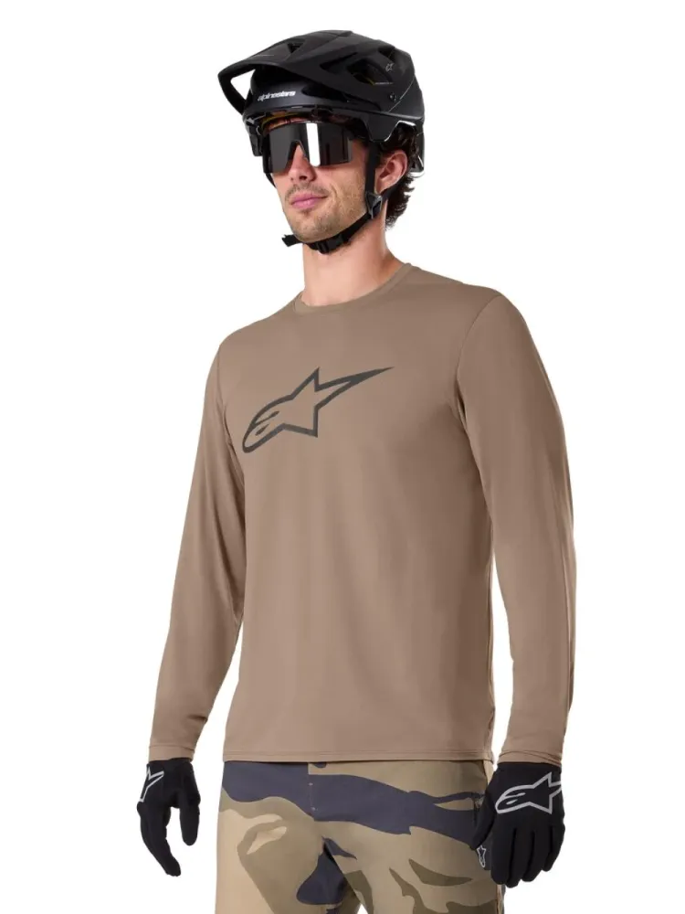 ALPINESTARS BICYCLE - JERSEY LS A-DURA ASTAR BROWN S - 50200423