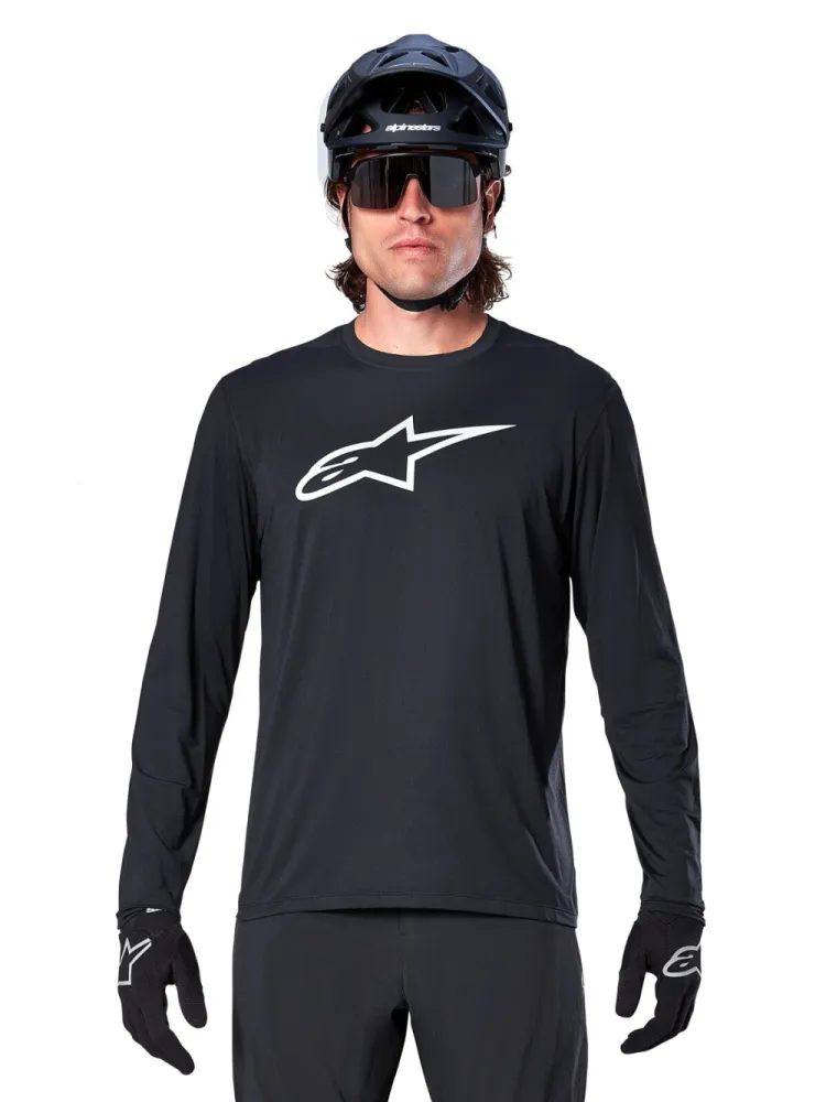 ALPINESTARS BICYCLE - JERSEY LS A-DURA ASTAR BLACK L - 50200449