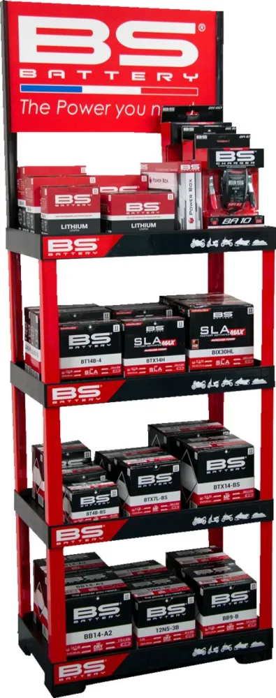 BS BATTERY - DISPLAY BATTERY RACK - 99030656