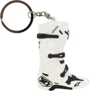 ALPINESTARS (CASUALS) - KEY FOB TECH 10 BOOT WHITE - 99050145