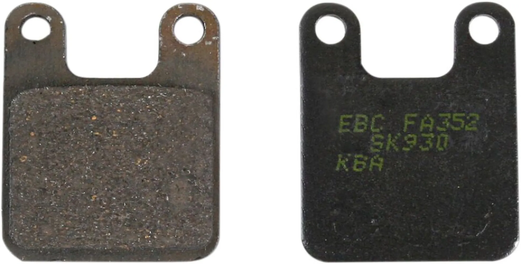 EBC - BRAKE PAD FA SER ORGANIC - FA352