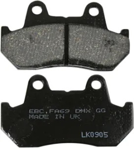 EBC - BRAKE PAD FA SER ORGANIC - FA69