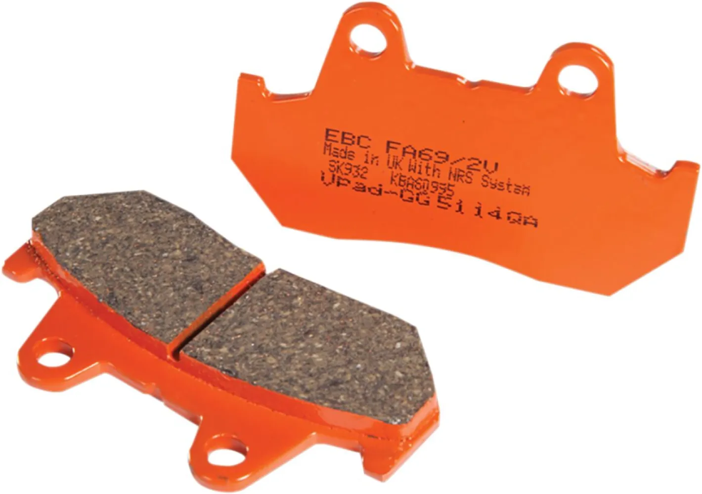 EBC - BRAKE PAD FA SER ORGANIC - FA692
