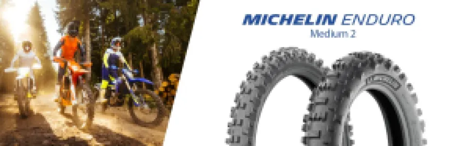 MICHELIN - ENDURO MEDIUM 2 120/90-18 M/C  - 03131143