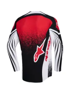 ALPINESTARS(MX) - JERSEY TECHSTAR NOMUR BLK/WH/R - 29108544