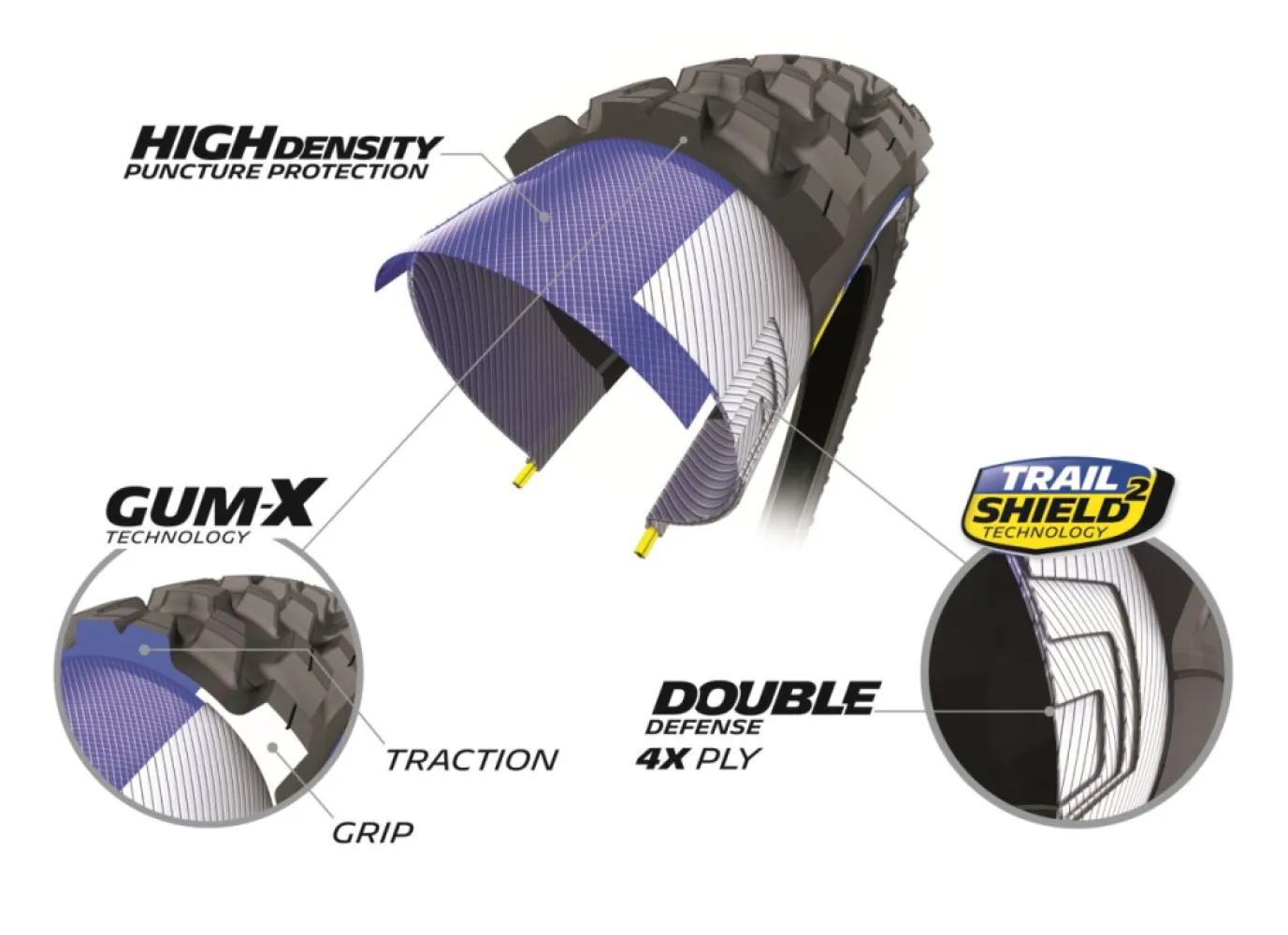 MICHELIN - FORCE AM2 COMP 29X2.40 - 03440028