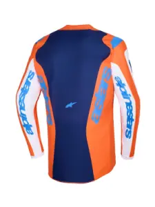 ALPINESTARS(MX) - JERSEY FLUID GRID ORAN/BLUE L - 29108644