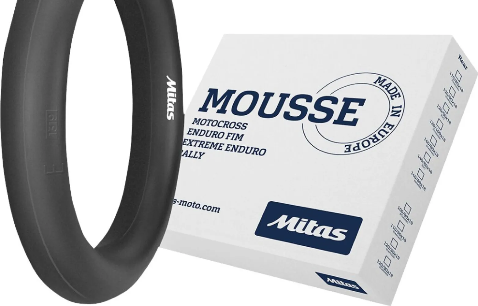 MITAS - MOU 100/90-19 STD 0.8/1.0 - 03500580