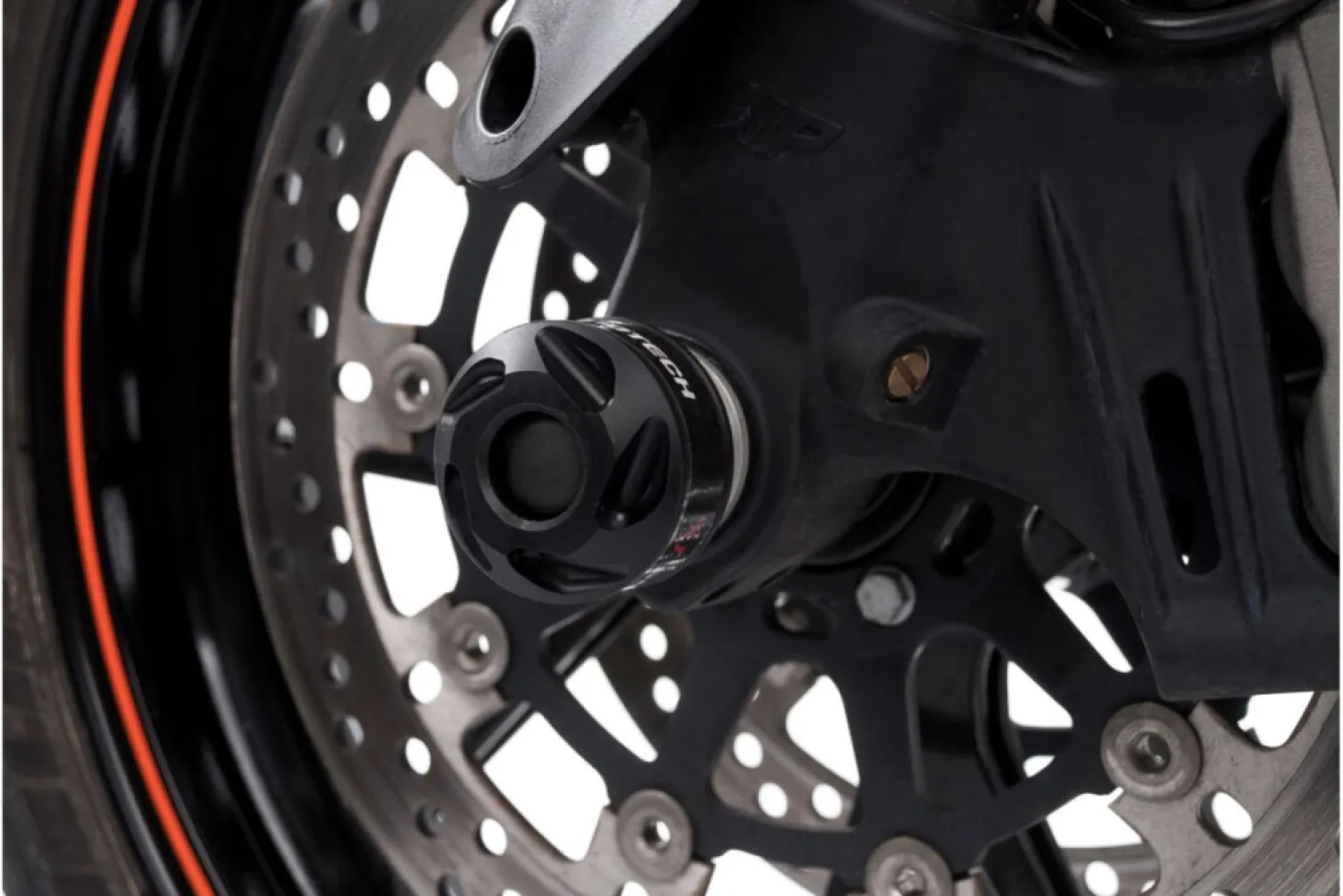 SW-MOTECH - FRONT AXLE SLIDER SET - 05052125