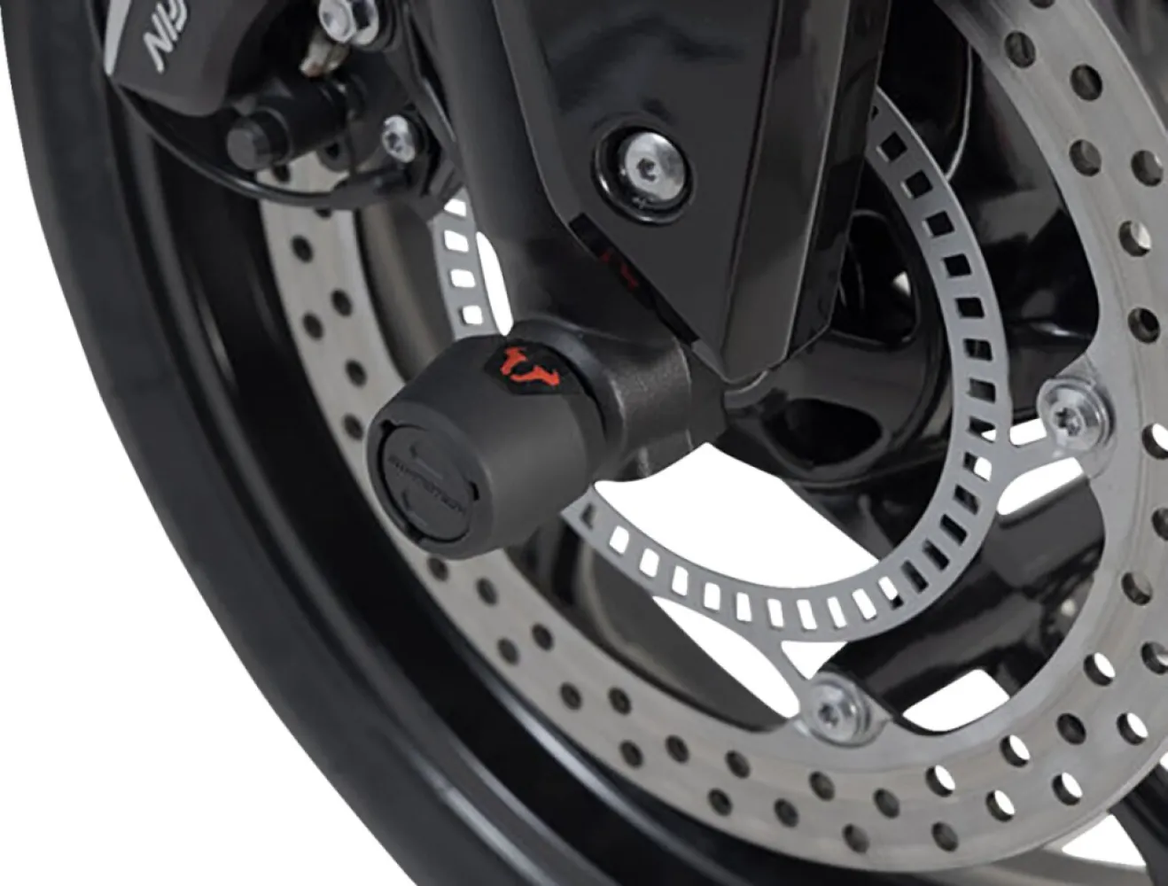 SW-MOTECH - FRONT AXLE SLIDER SET - 05052215