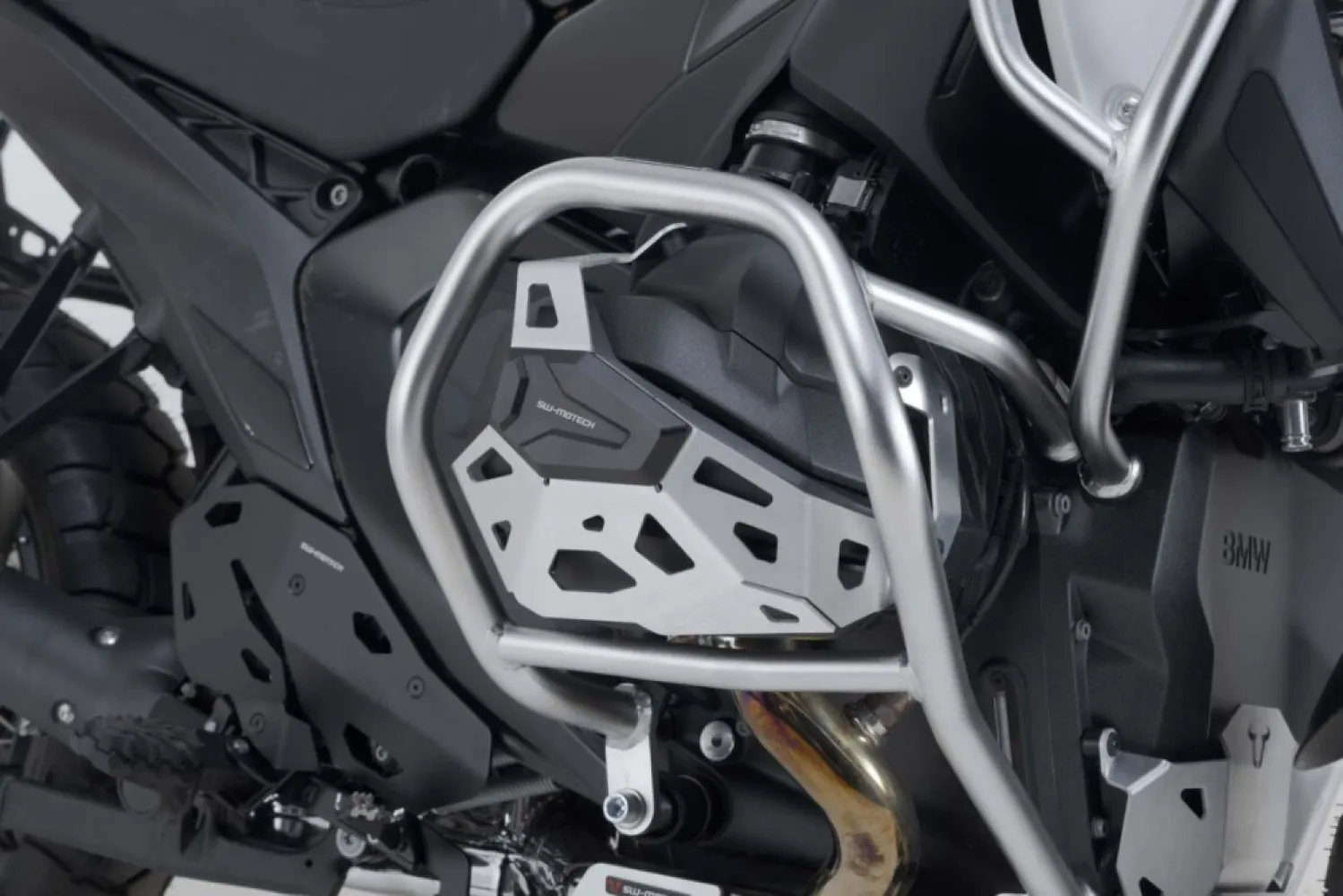 SW-MOTECH - CYLINDER GUARD SILVER R1300GS - 05062151