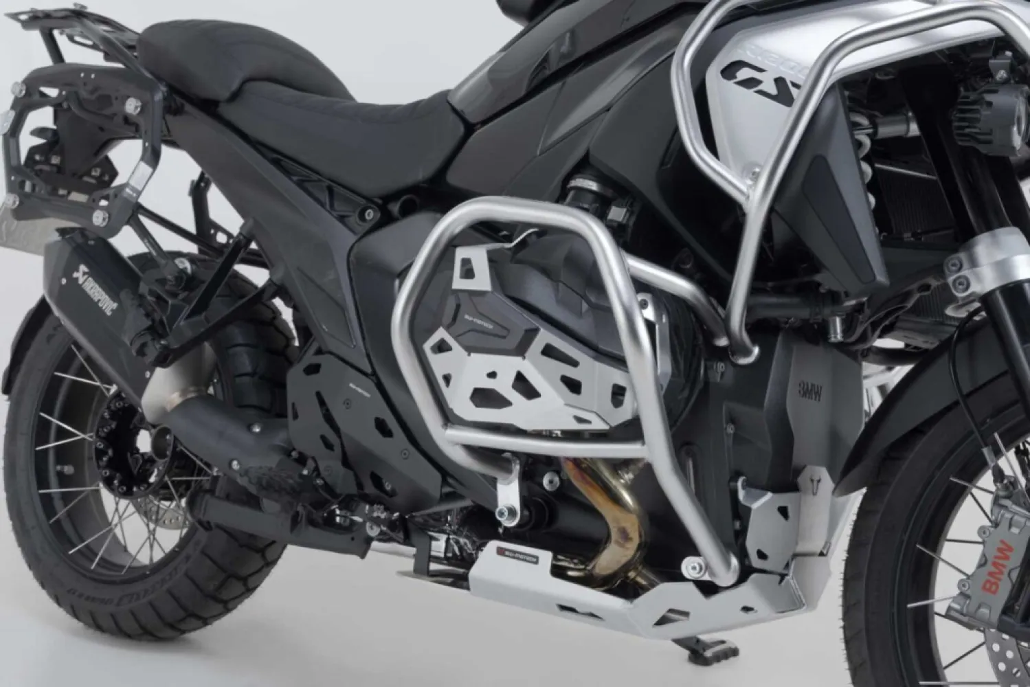 SW-MOTECH - CYLINDER GUARD SILVER R1300GS - 05062151