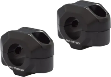SW-MOTECH - BAR RISER FOR 22MM BLACK - 06021137