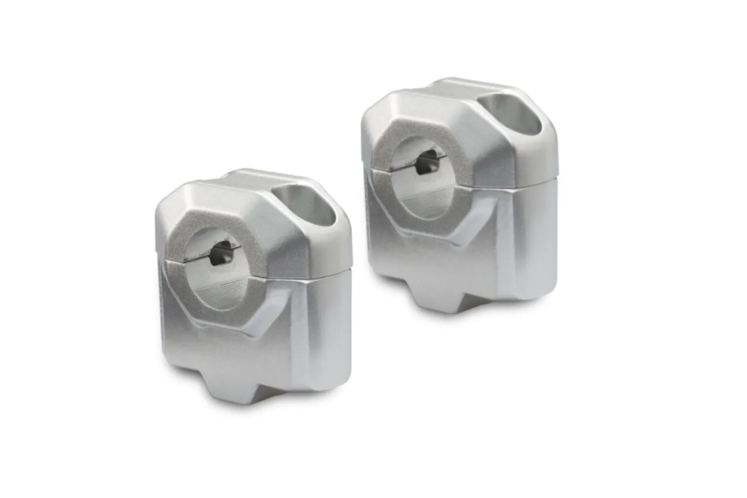 SW-MOTECH - BAR RISER FOR 22MM SILVER - 06021139