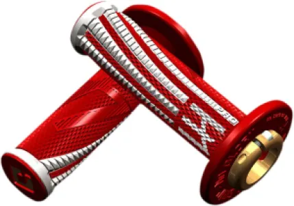 ODI - GRIP EMIG PRO V2 RED/WHT - 06302267