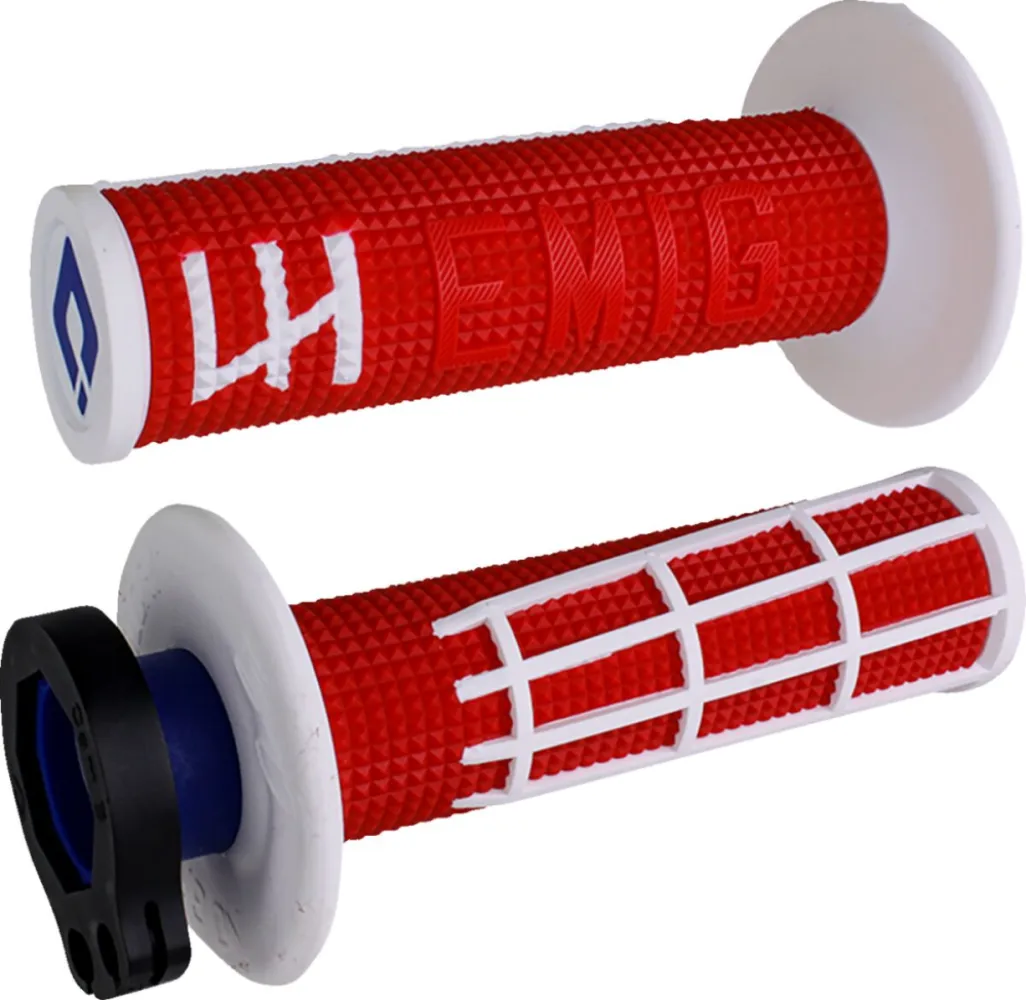 ODI - EMIG GRIP 2.0 RED/WHT - 06303033