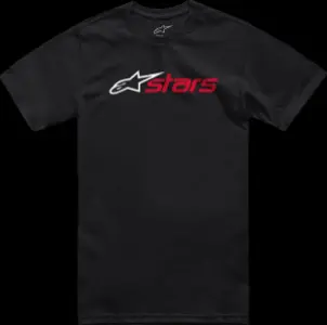 ALPINESTARS (CASUALS) - TEE BLAZE 2.0 SS BK/WT/RD 2X - 303023670