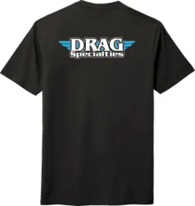 DRAG SPECIALTIES - T-SHIRT DRAG BLK SLIM M - 303023623