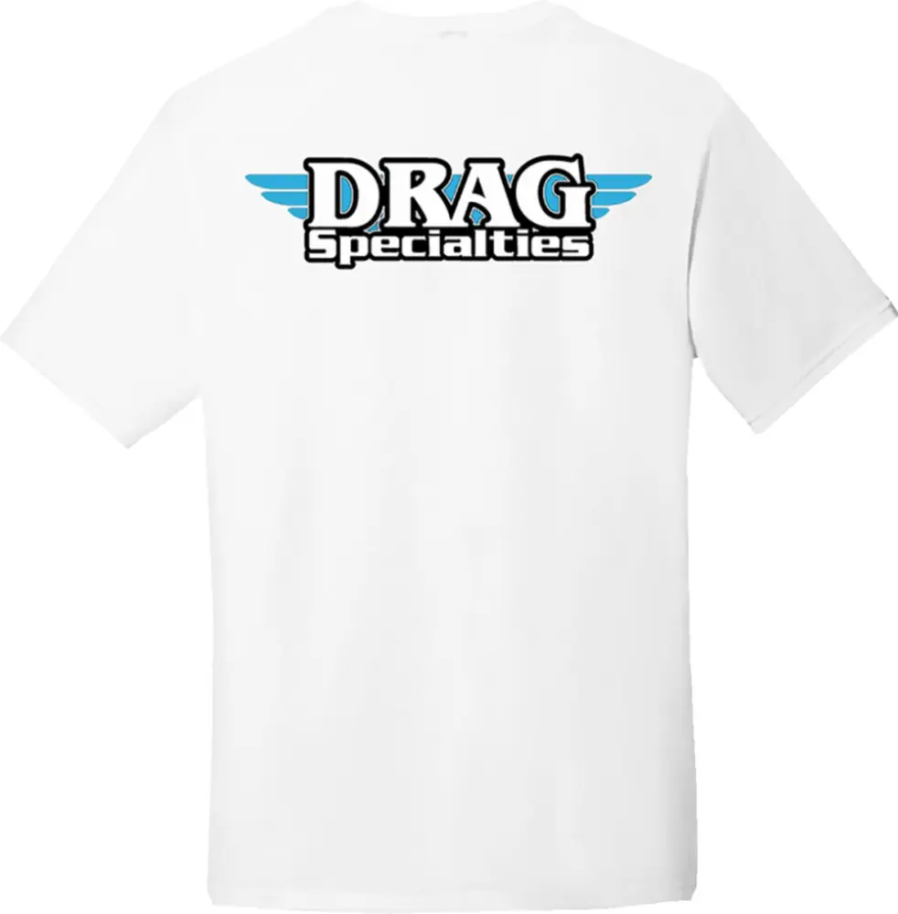 DRAG SPECIALTIES - T-SHIRT DRAG WHT L - 303023619