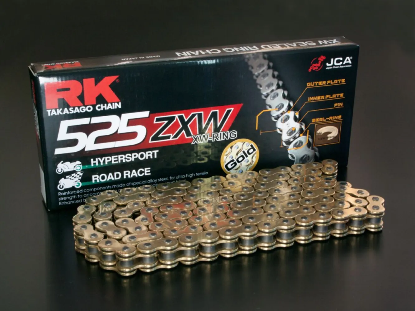 RK - CHAIN RK525ZXW GG 124R - 12231273