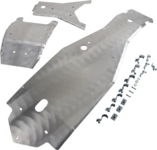 MOOSE OFFROAD HARD-PARTS - FULL SKID PLT-RINC650 3PC - 05050083
