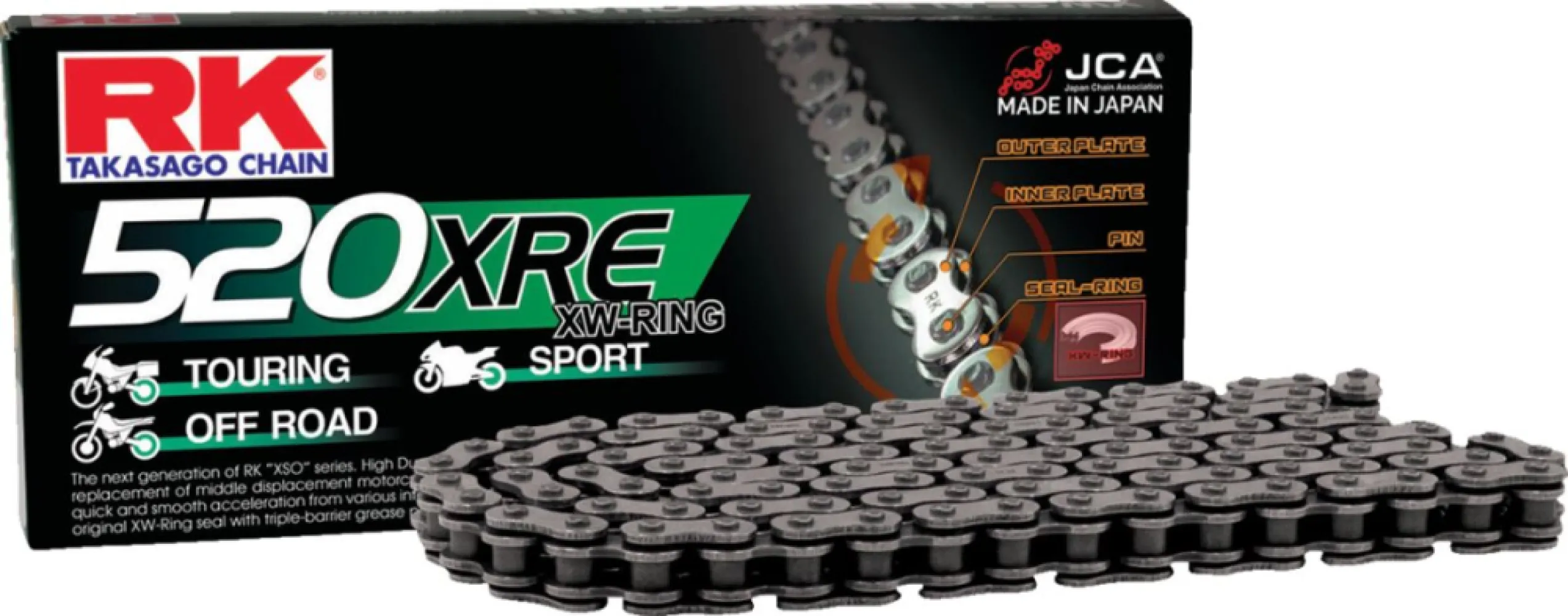 RK - CHAIN RK520XRE 118R - 12231972