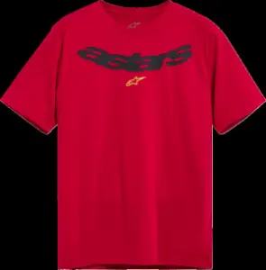 ALPINESTARS (CASUALS) - TEE SS CSF ELLIPTIC RED 2X - 303024241