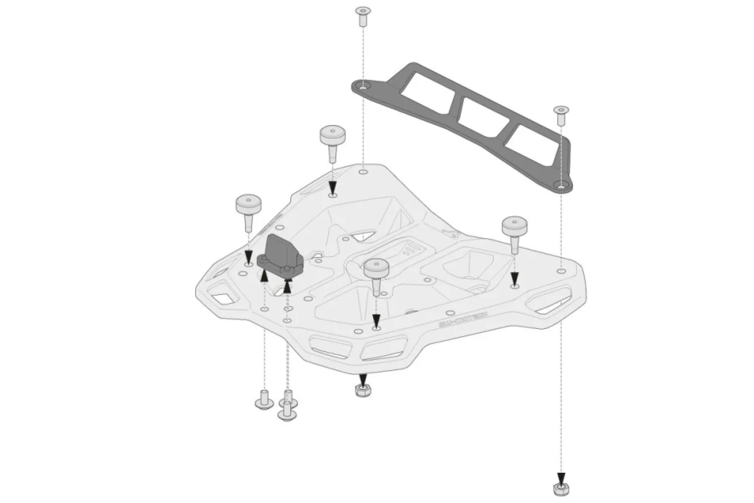 SW-MOTECH - LUGGAGE ADVENTURE-RACK AD - 15100513