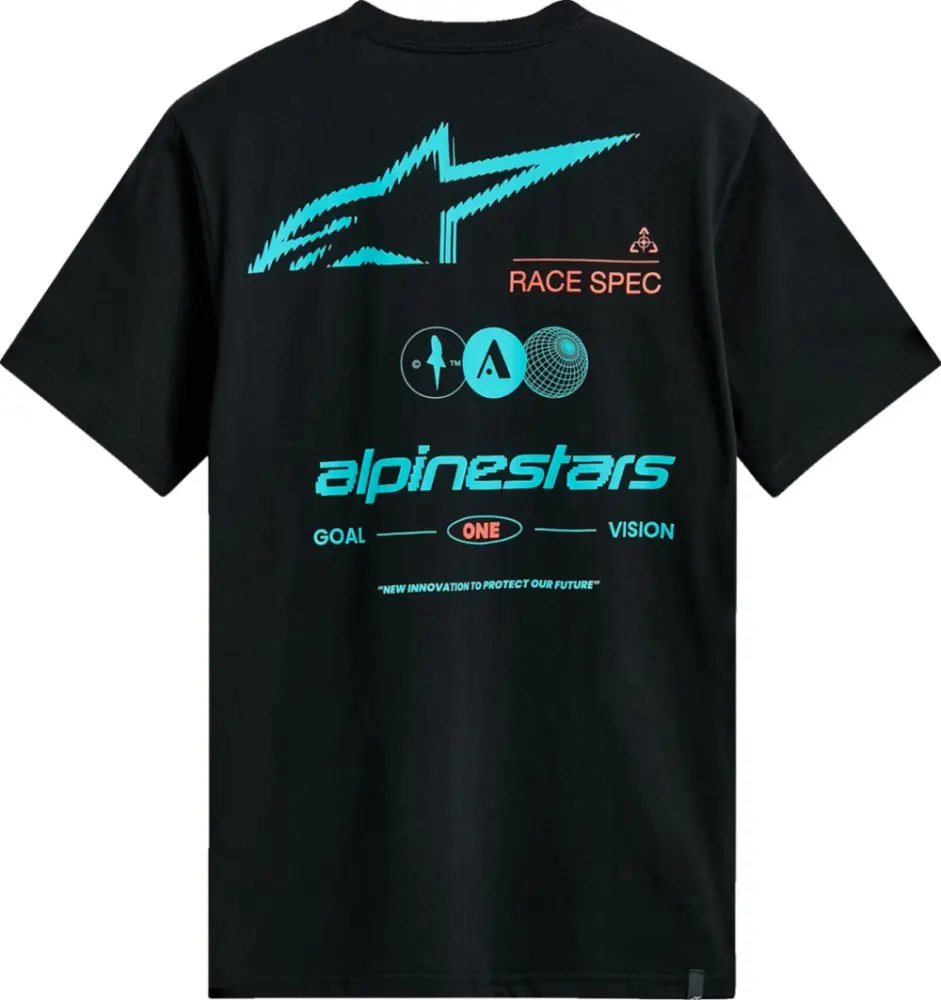 ALPINESTARS (CASUALS) - SS TEE CSF ASYM BLK 2X - 303024507