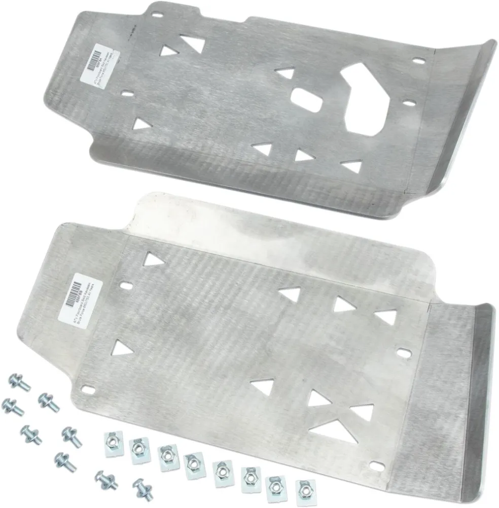 MOOSE OFFROAD HARD-PARTS - SKIDPLATE FLRBRD KAW 2PC - 05051558