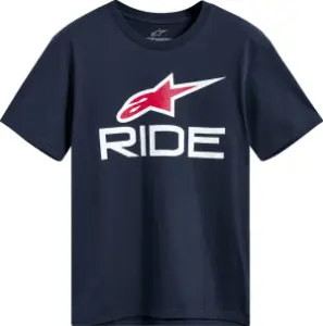 ALPINESTARS (CASUALS) - TEE SS CSF RIDE 4.0 NAVY/WHITE - 303024947