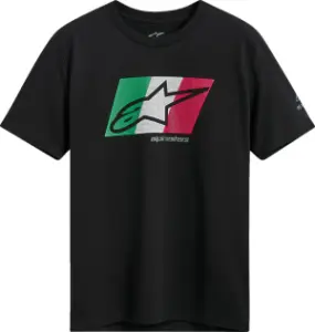 ALPINESTARS (CASUALS) - TEE SS CSF GLOBAL BLACK/GN/WH/ - 303024991