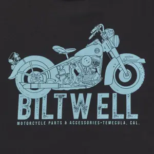 BILTWELL - TEE OLD JUNK POCKET BK BK 2X - 303024923