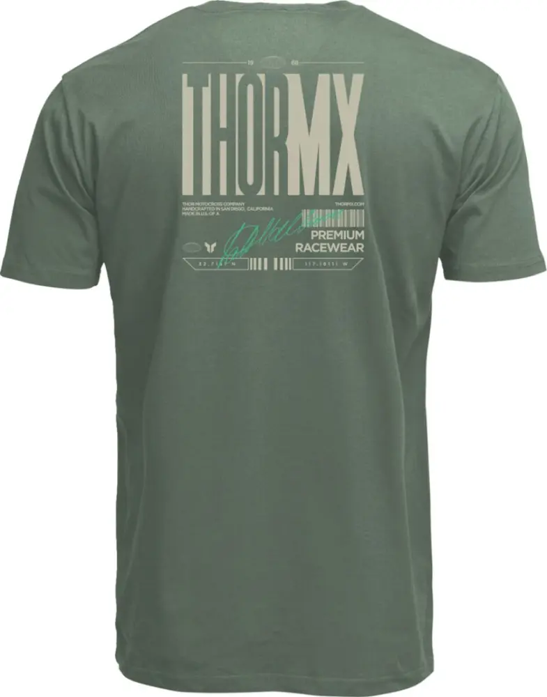 THOR - TEE SIGNATURE OLIVE SM - 303025132