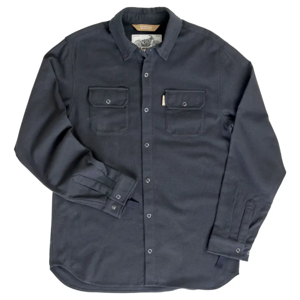 BILTWELL - SHIRT FLANNEL HI TEST BLACK 2X - 30403454