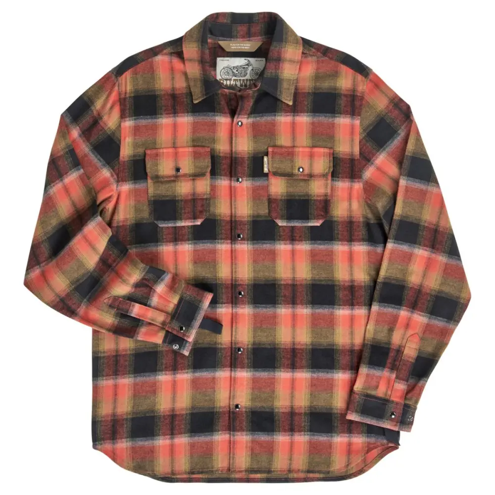 BILTWELL - SHIRT FLANNEL HI TEST RUST 2X - 30403460