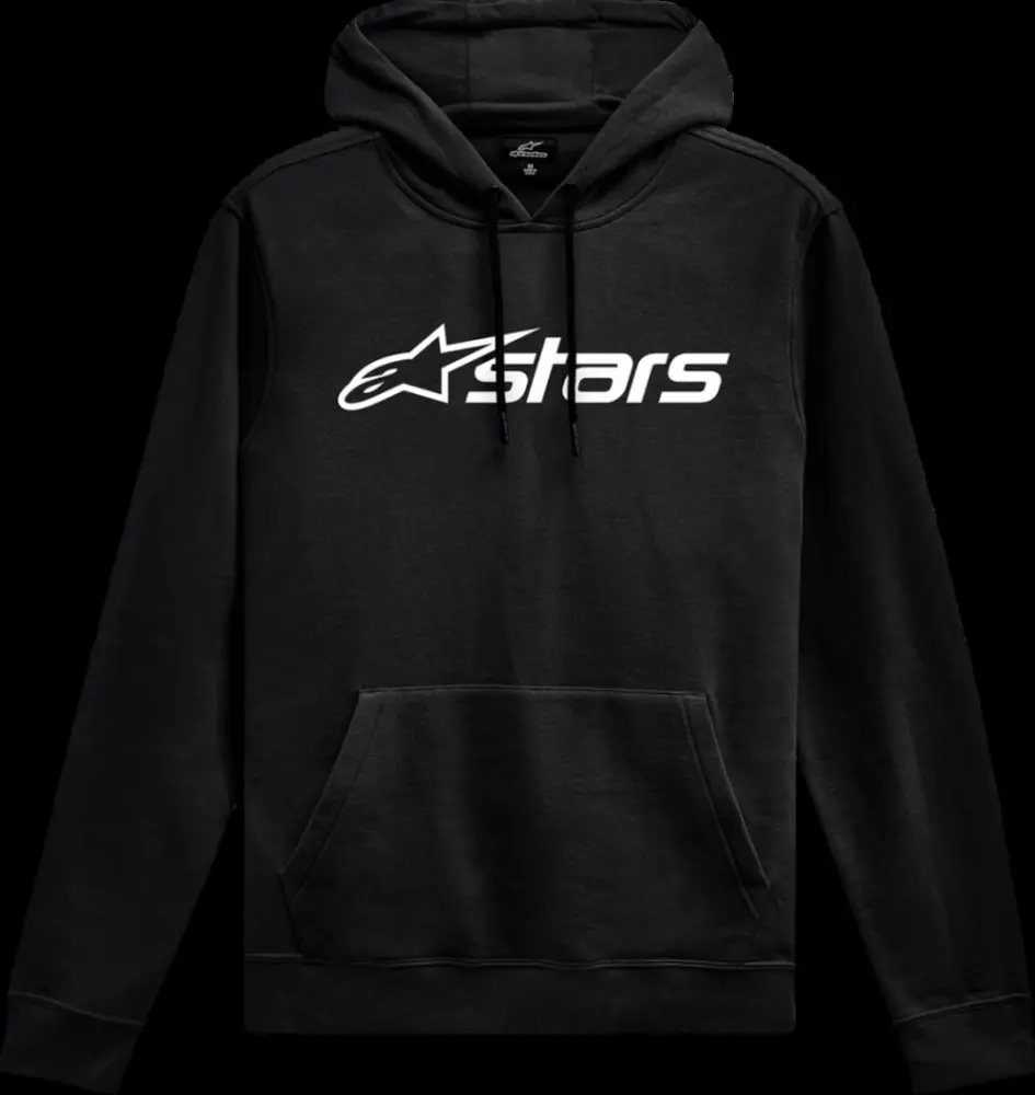 ALPINESTARS (CASUALS) - HOODIE PO BLAZE BLK/WHT V3 M - 30506841