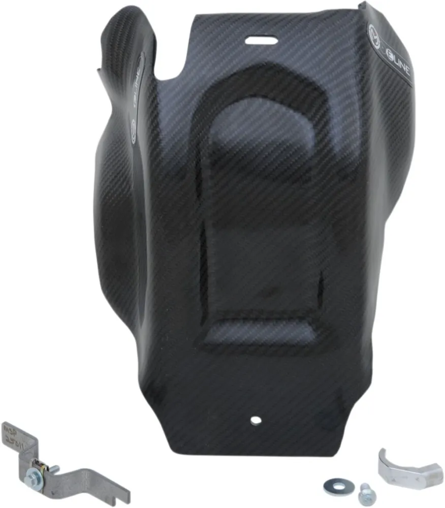 MOOSE OFFROAD HARD-PARTS - SKID PLATE CARBN FIB HUSQ - 05061346
