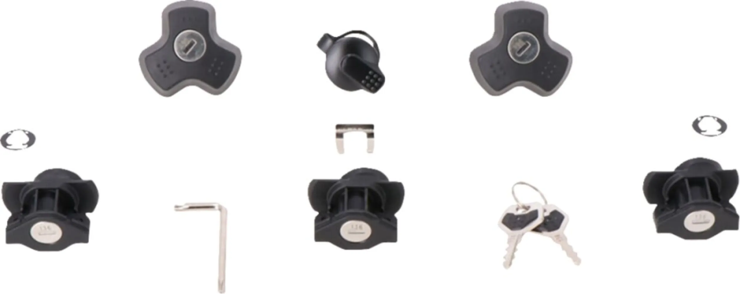 SW-MOTECH - DUSC LOCK SET 3LOCKS ANTITHEFT - 35011996