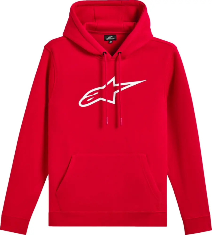 ALPINESTARS (CASUALS) - HOODIE AGELESS V3 RED/WHITE XL - 30507167