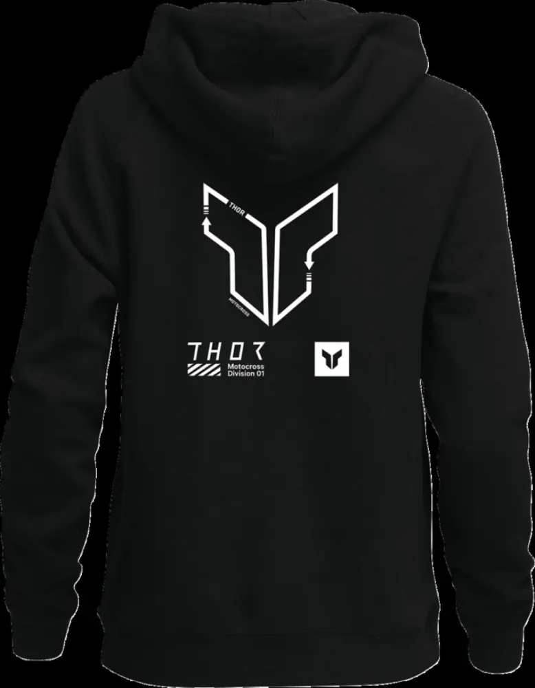 THOR - HOODIE WOMENS TRAX BLACK XL - 30511238