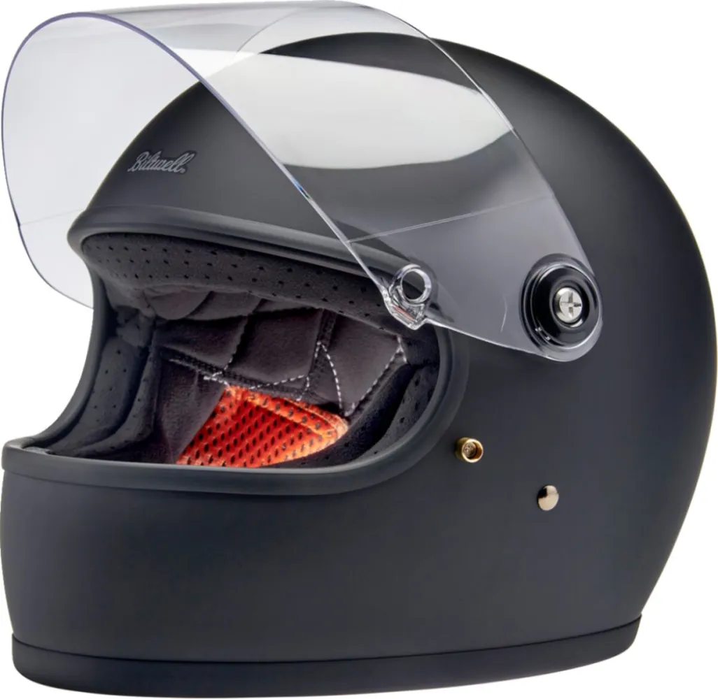 BILTWELL - HELMET GRINGO S FL BLK 2X - 010116602