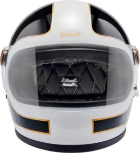 BILTWELL - HELMET GRINGO S WH/BLK 2X - 010116614