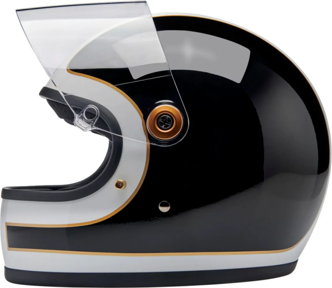 BILTWELL - HELMET GRINGO S WH/BLK 2X - 010116614