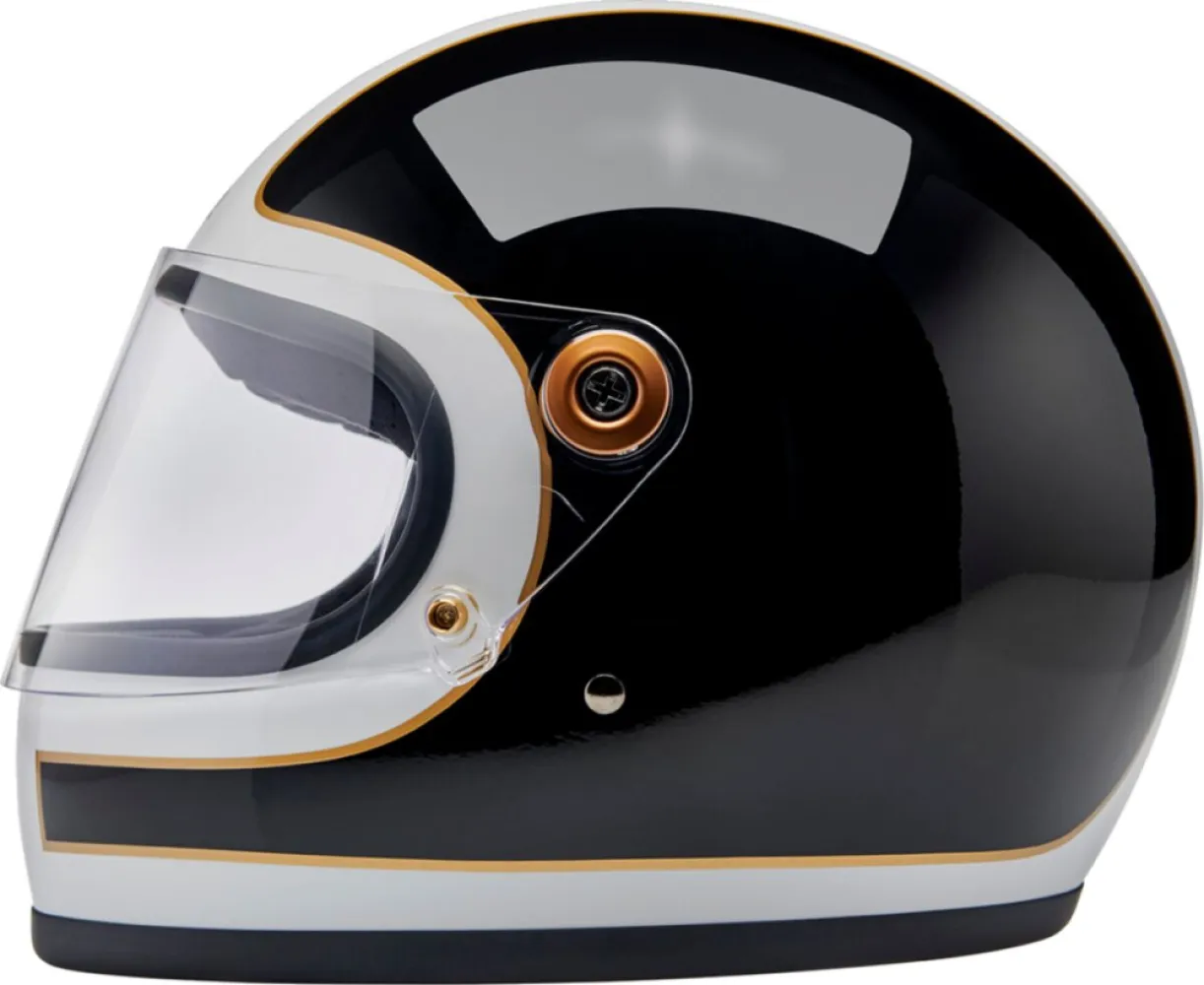 BILTWELL - HELMET GRINGO S WH/BLK 2X - 010116614