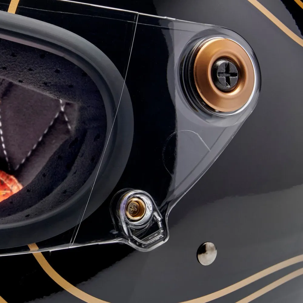 BILTWELL - HELMET GRINGO S BK FLM XS - 010116615