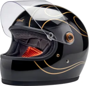 BILTWELL - HELMET GRINGO S BK FLM XL - 010116619