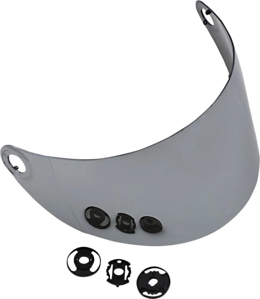BILTWELL - SHIELD G/S GEN 2 FLAT CHR - 01300957