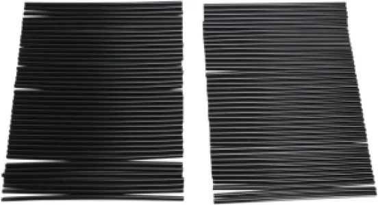 EMGO - SPOKE COVERS BLACK 80PK - 02110131